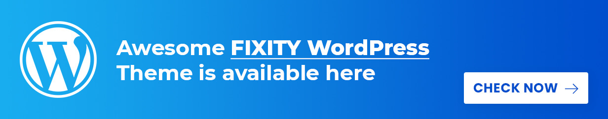 Fixity Handyman Services WordPress Theme